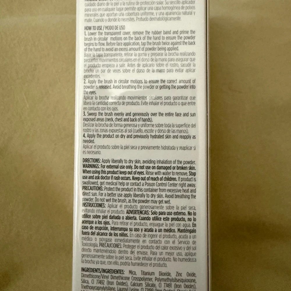 ISDIN Mineral Brush SPF 50 Facial Powder NEW